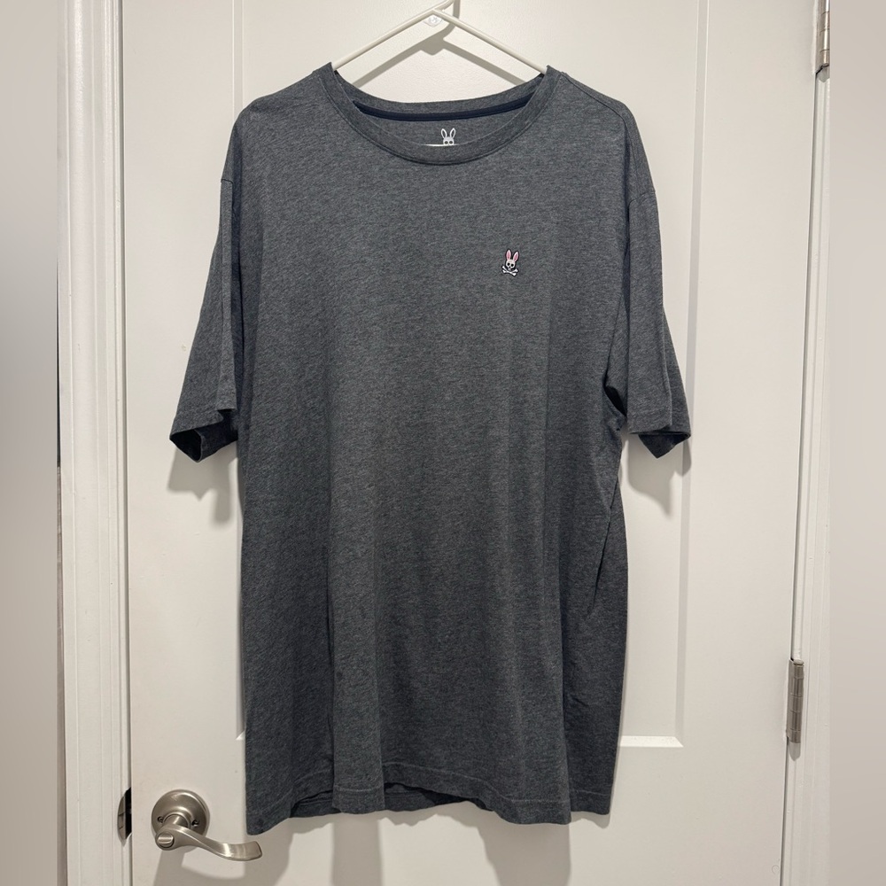 Psycho Bunny Gray Short Sleeve Shirt Size 8